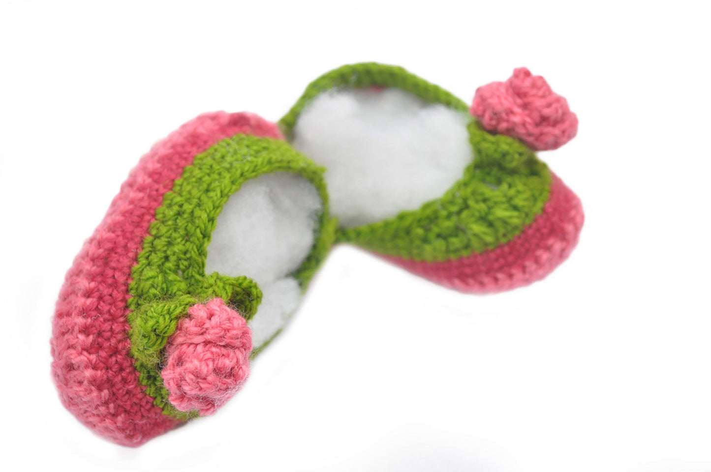 Hand Crocheted- Colourful Booties
