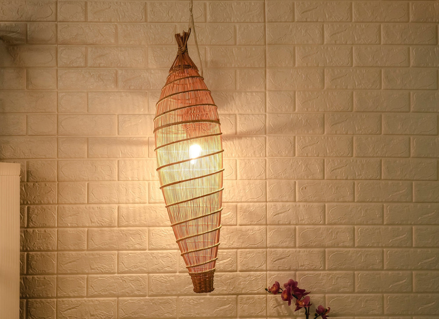 Woven Hanging Lamp Shade