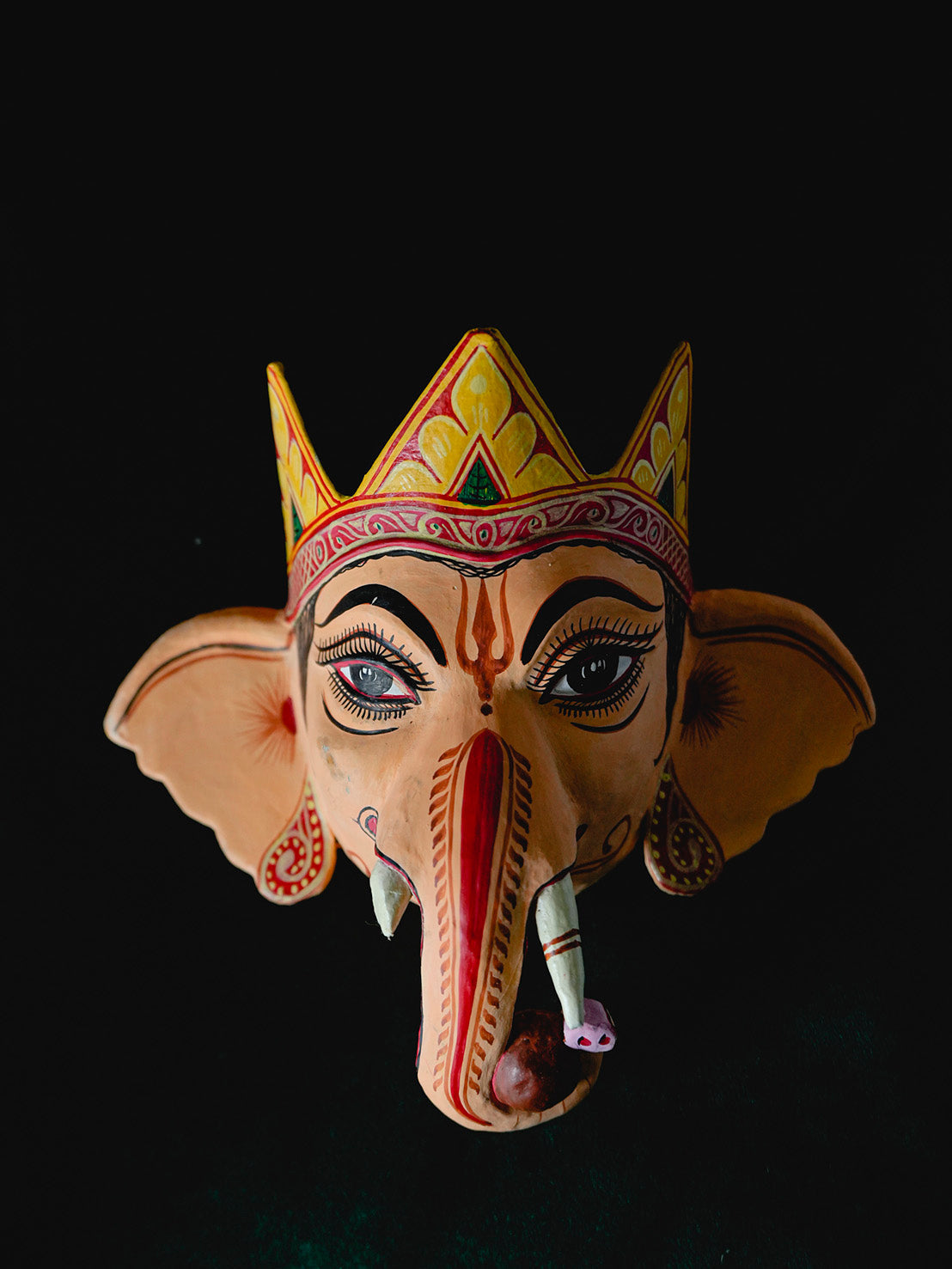 Masque mural Ganesha Majuli