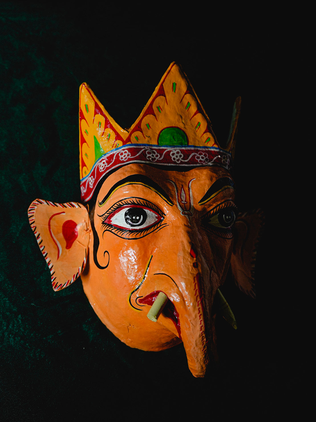 Ganesha Majuli Wall Mask