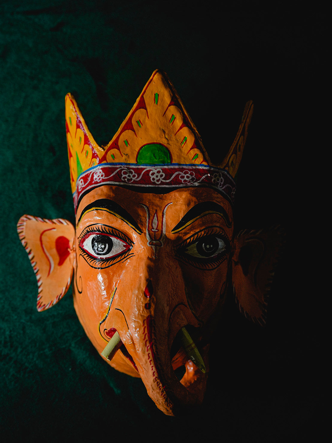 Masque mural Ganesha Majuli