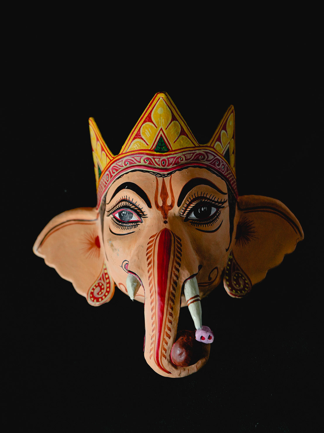 Ganesha Majuli Wall Mask