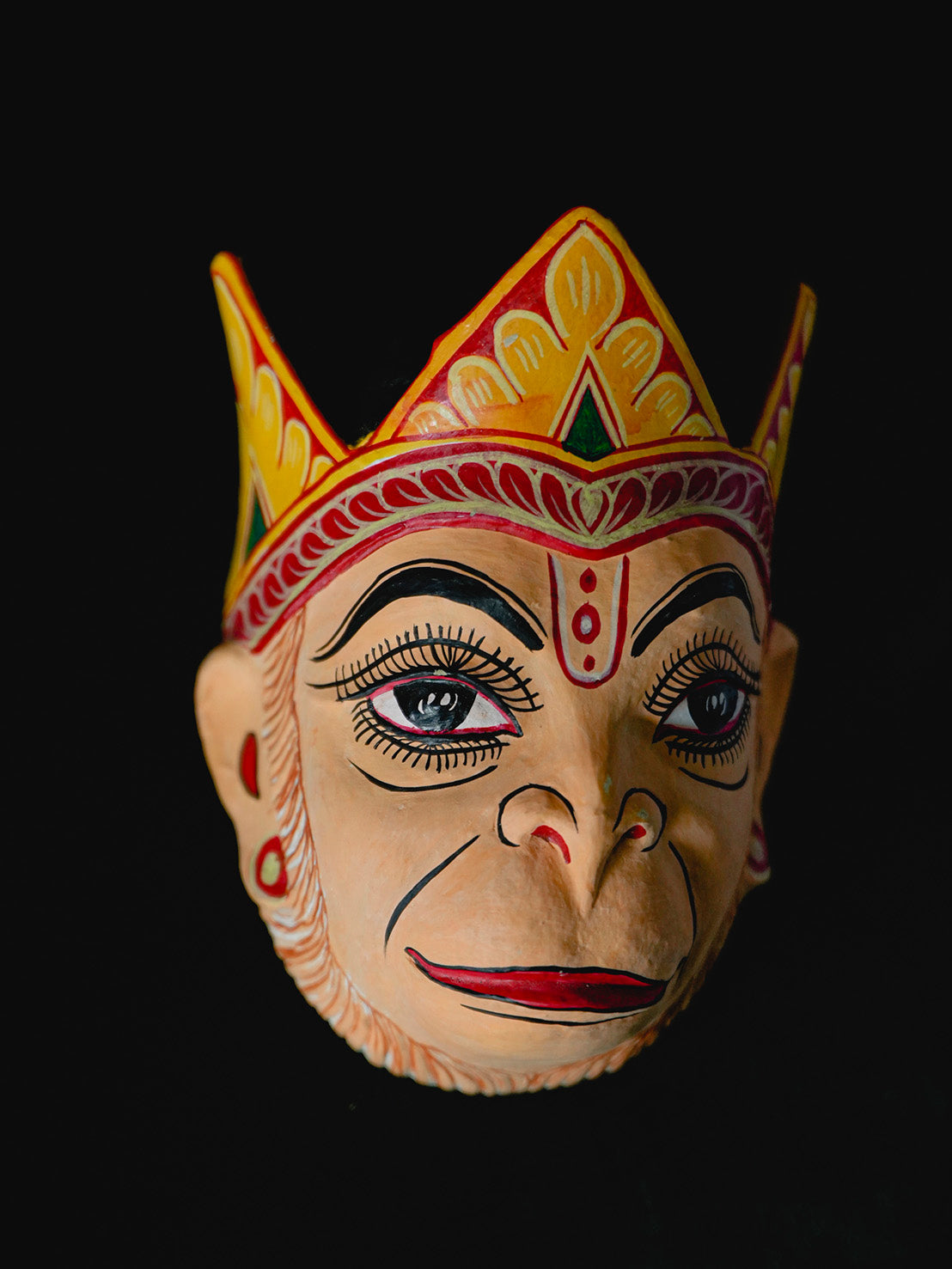Hanuman Ritual Mask From Paper to Art: Explore Unique Paper Mache Creations – Punarnawa ...