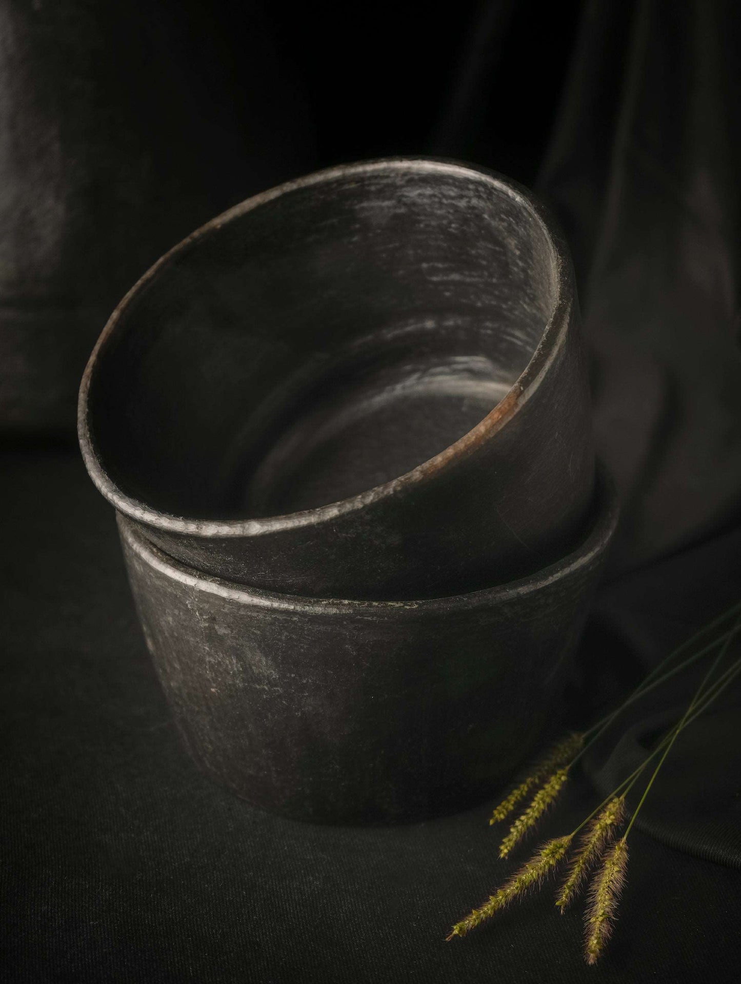 Longpi Black Pottery Modern Stoneware Bowl