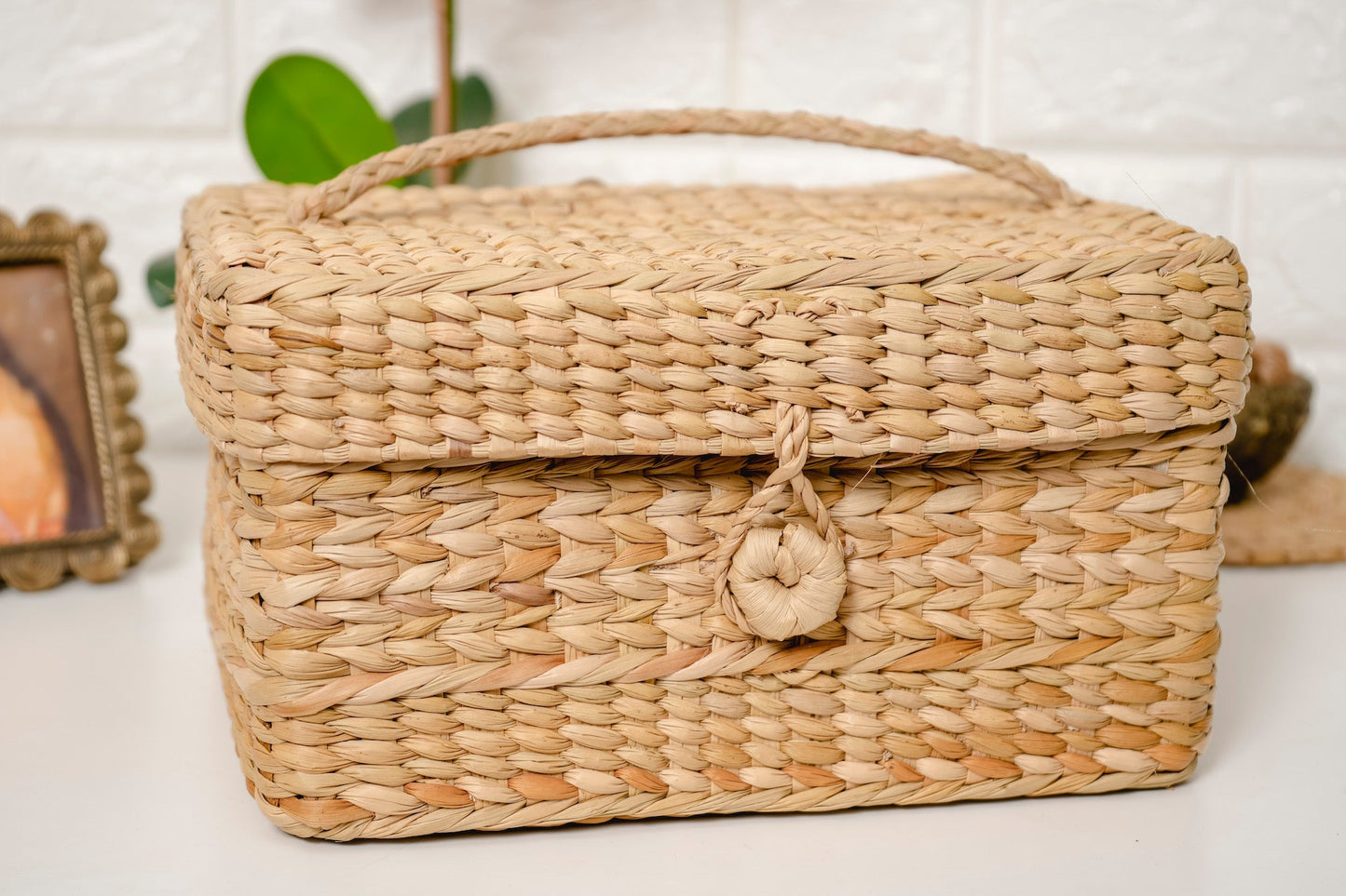 Kauna Grass Woven Basket | Large