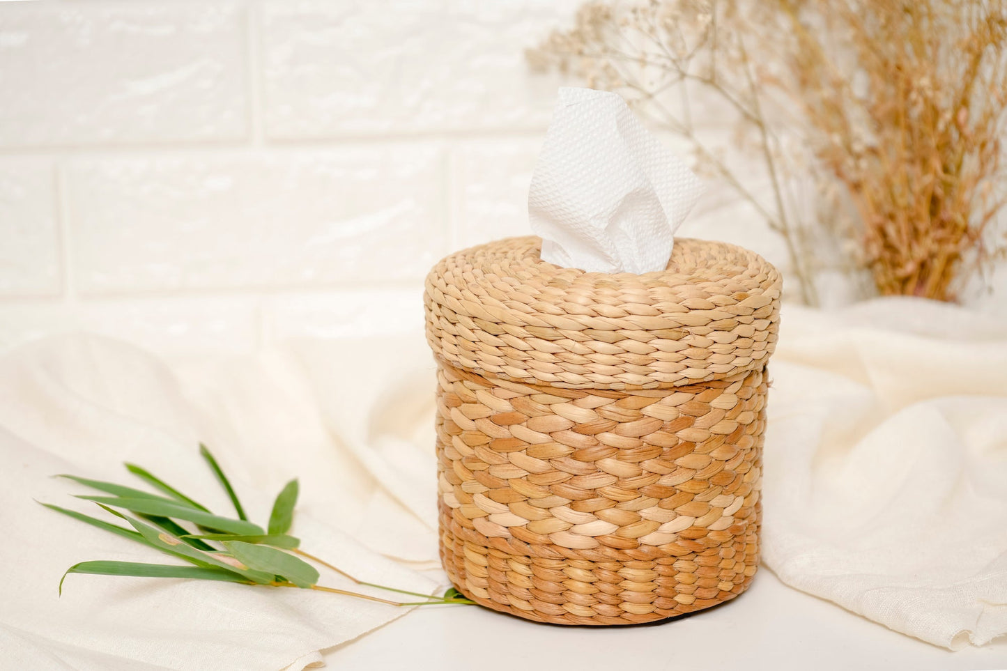 Round Tissue Paper Basket