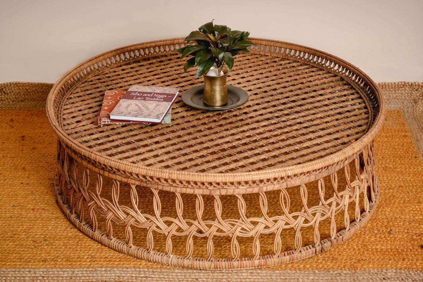 Wicker Big Round Table