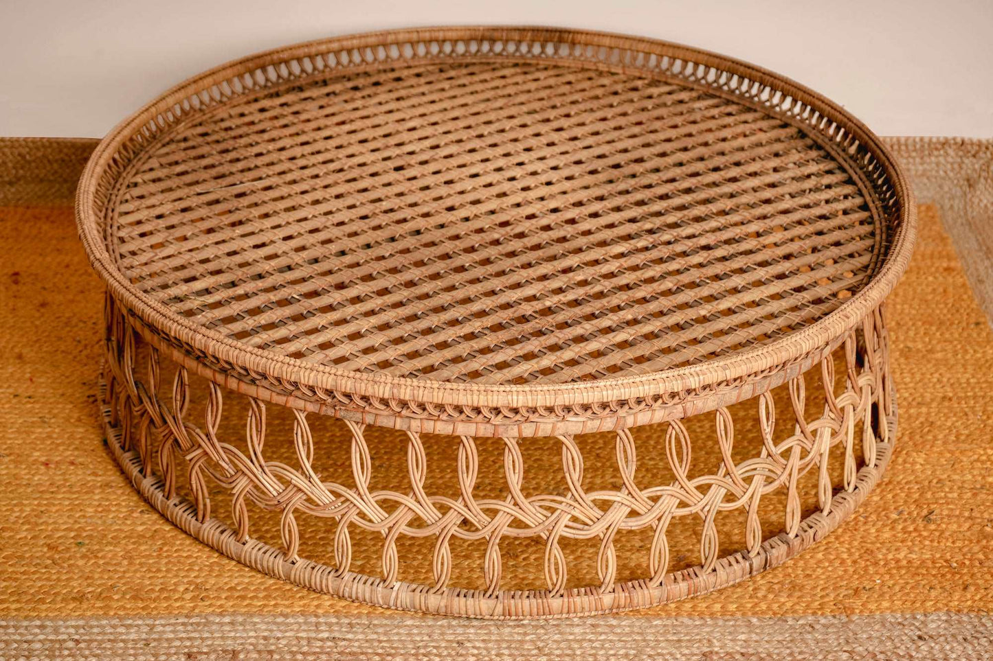 Wicker Big Round Table