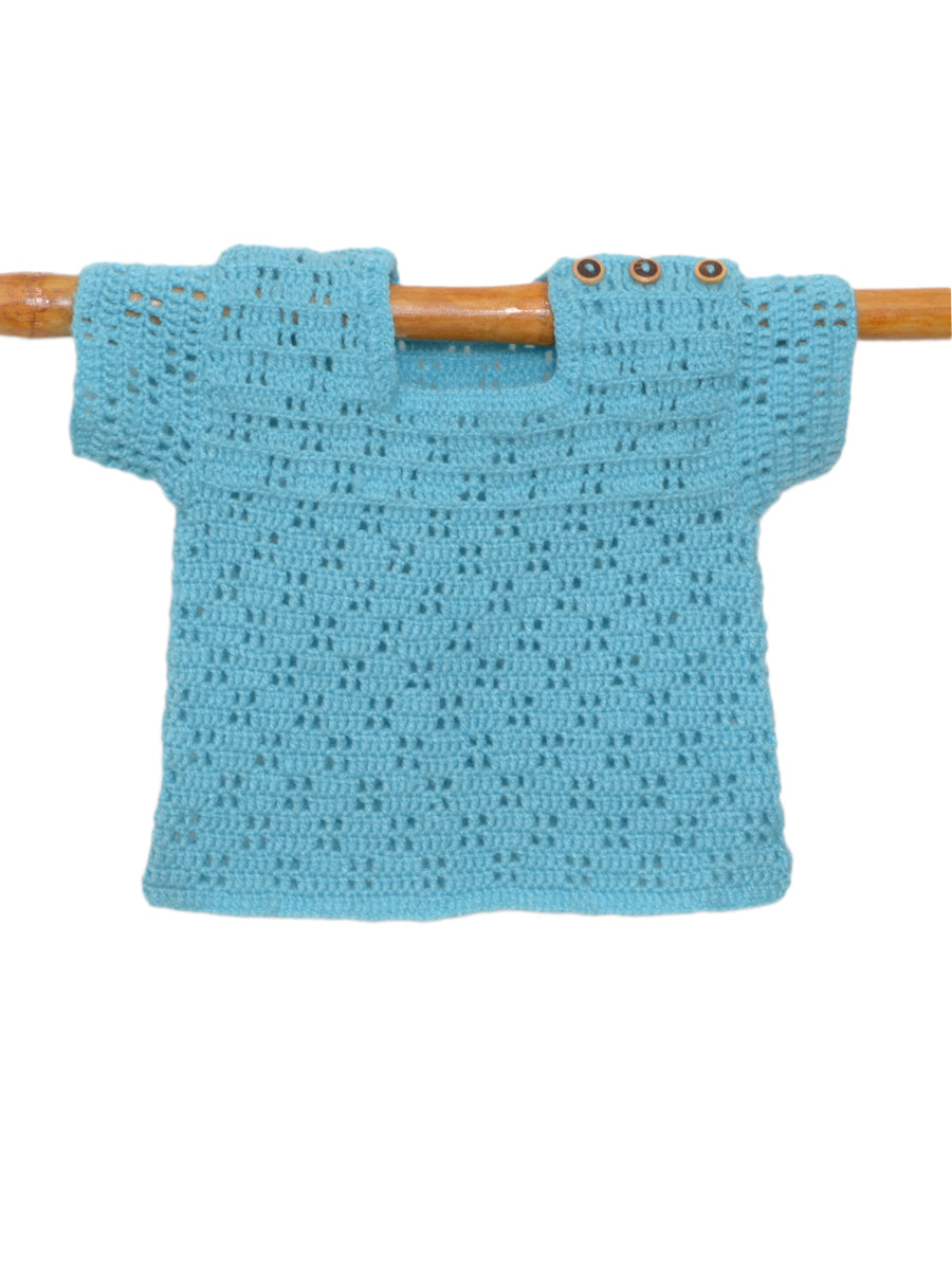 Hand Knitted Baby Woollen Tshirt