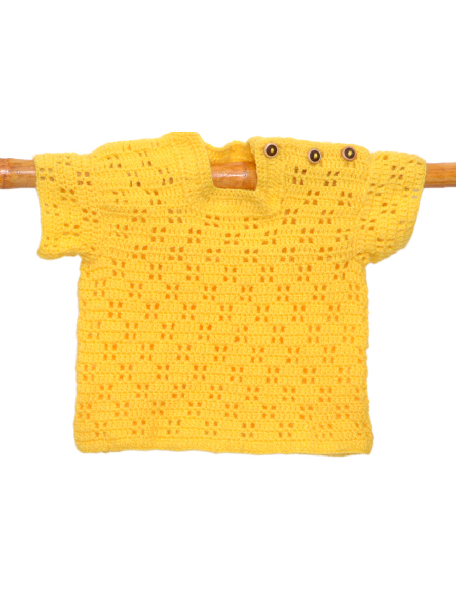 Hand Knitted Baby Woollen Tshirt